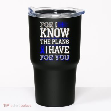 Know The Plans For You Juvenile Arthritis Awareness Tumbler