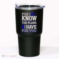 Know The Plans For You Juvenile Arthritis Awareness Tumbler thumb 0