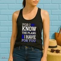 Know The Plans For You Juvenile Arthritis Awareness Women's Tank Top thumb 2