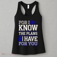 Know The Plans For You Juvenile Arthritis Awareness Women's Tank Top thumb 3