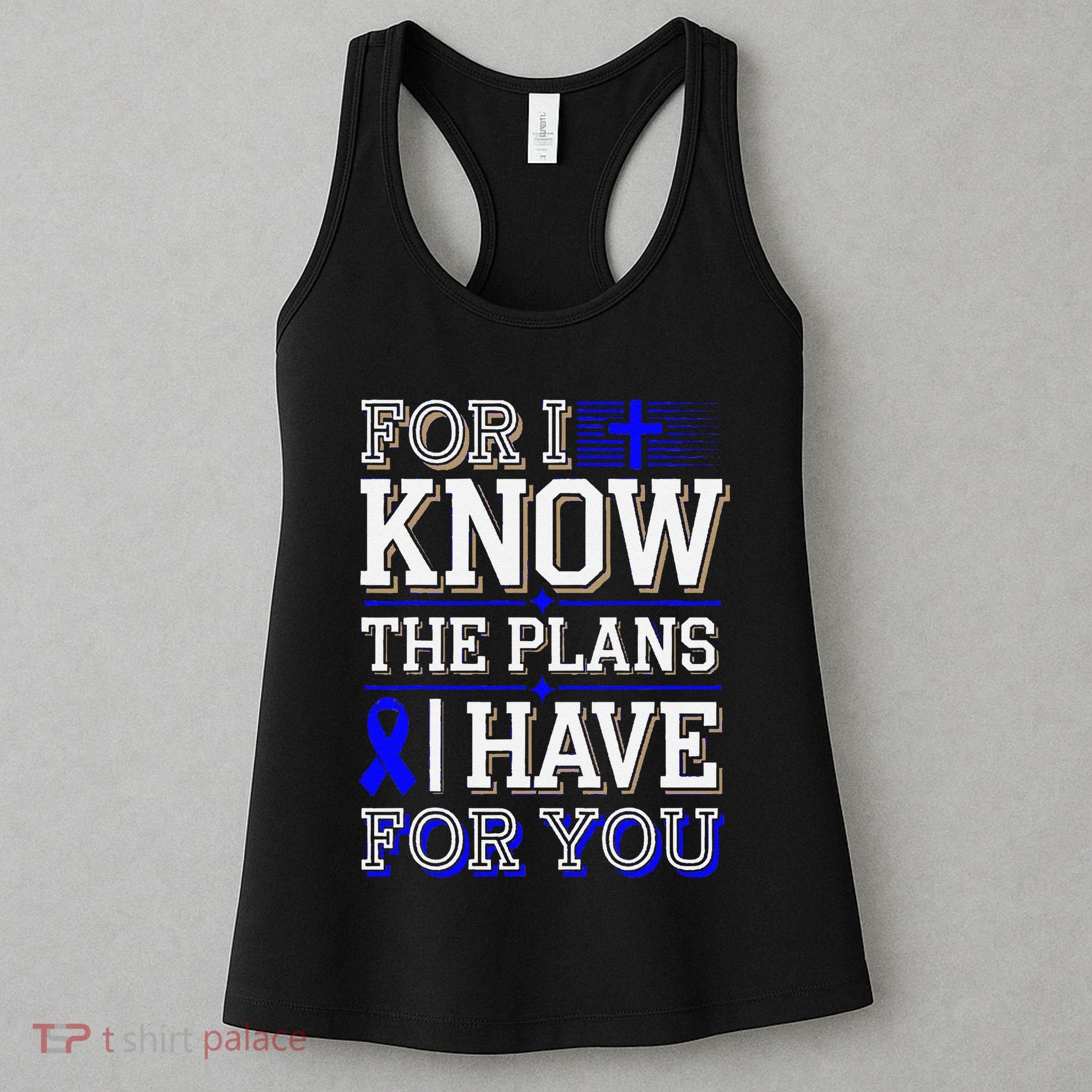 Know The Plans For You Juvenile Arthritis Awareness Women's Tank Top