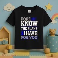 Know The Plans For You Juvenile Arthritis Awareness Toddler T-Shirt thumb 3