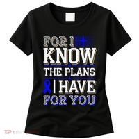Know The Plans For You Juvenile Arthritis Awareness Women's T-Shirt thumb 0