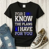 Know The Plans For You Juvenile Arthritis Awareness Women's T-Shirt thumb 3