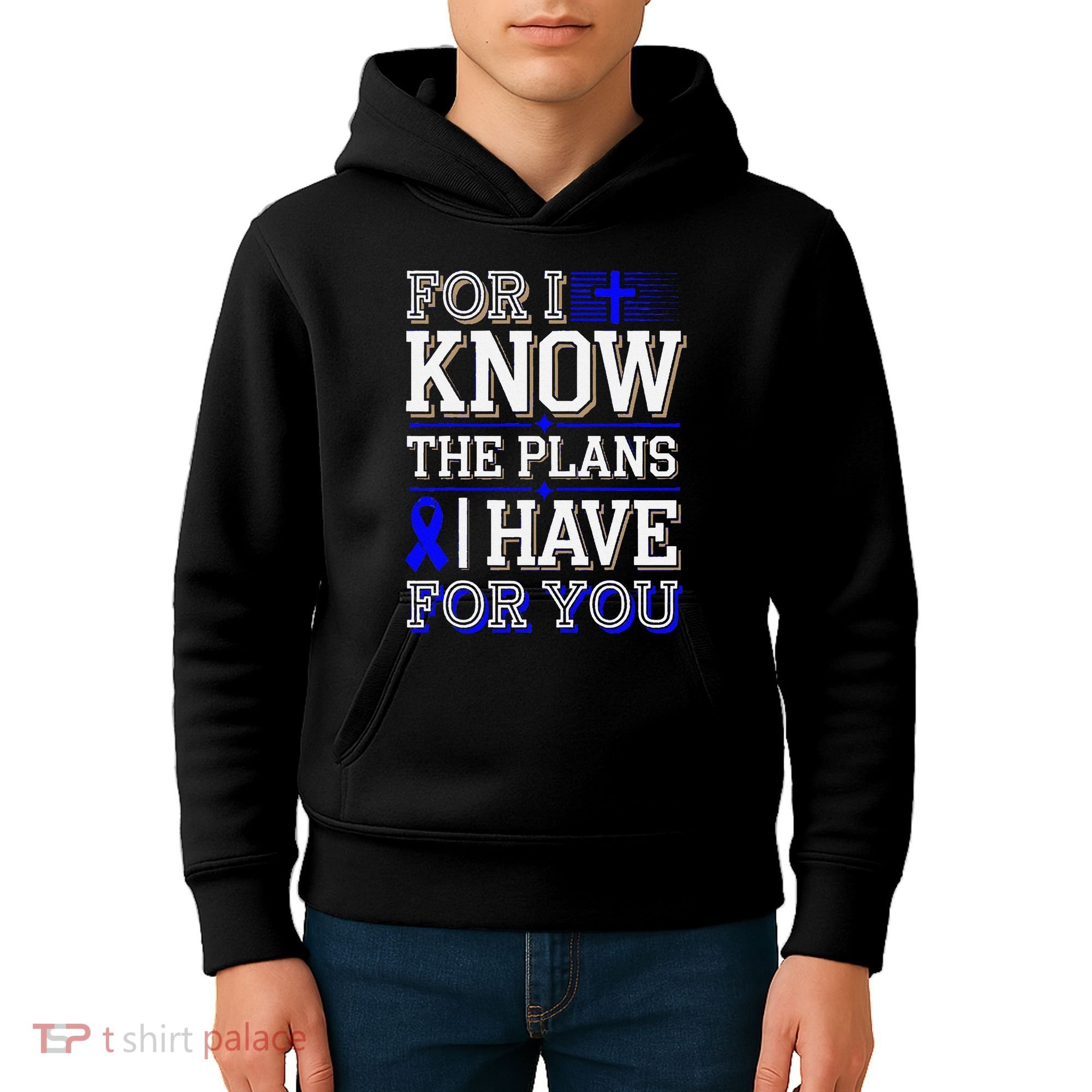 Know The Plans For You Juvenile Arthritis Awareness Kids Hoodie