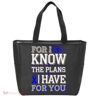 Know The Plans For You Juvenile Arthritis Awareness Tote Bag
