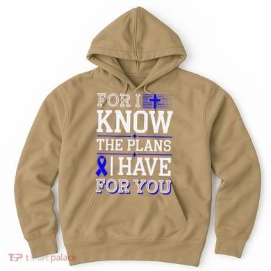 Know The Plans For You Juvenile Arthritis Awareness Hoodie