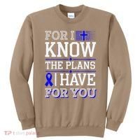 Know The Plans For You Juvenile Arthritis Awareness Sweatshirt thumb 0