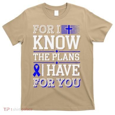 Know The Plans For You Juvenile Arthritis Awareness T-Shirt