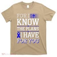 Know The Plans For You Juvenile Arthritis Awareness T-Shirt thumb 0