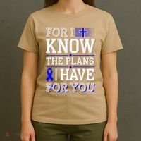 Know The Plans For You Juvenile Arthritis Awareness T-Shirt thumb 4