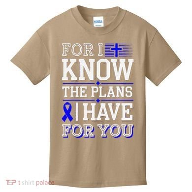 Know The Plans For You Juvenile Arthritis Awareness Kids T-Shirt