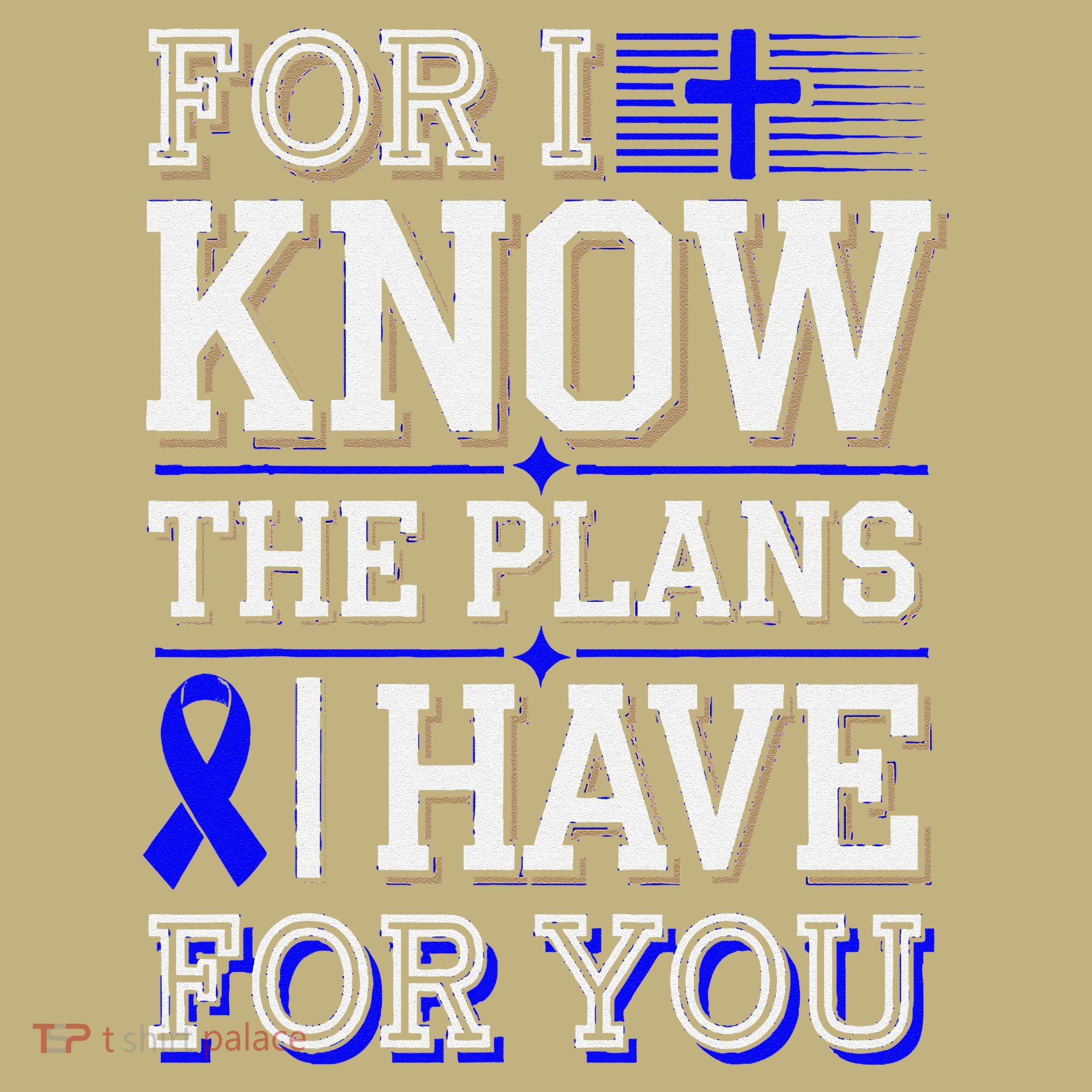 Know The Plans For You Juvenile Arthritis Awareness Kids T-Shirt