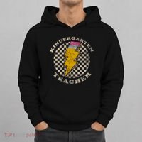 Kindergarten Teacher Retro Kinder Crew Back To School Hoodie thumb 0