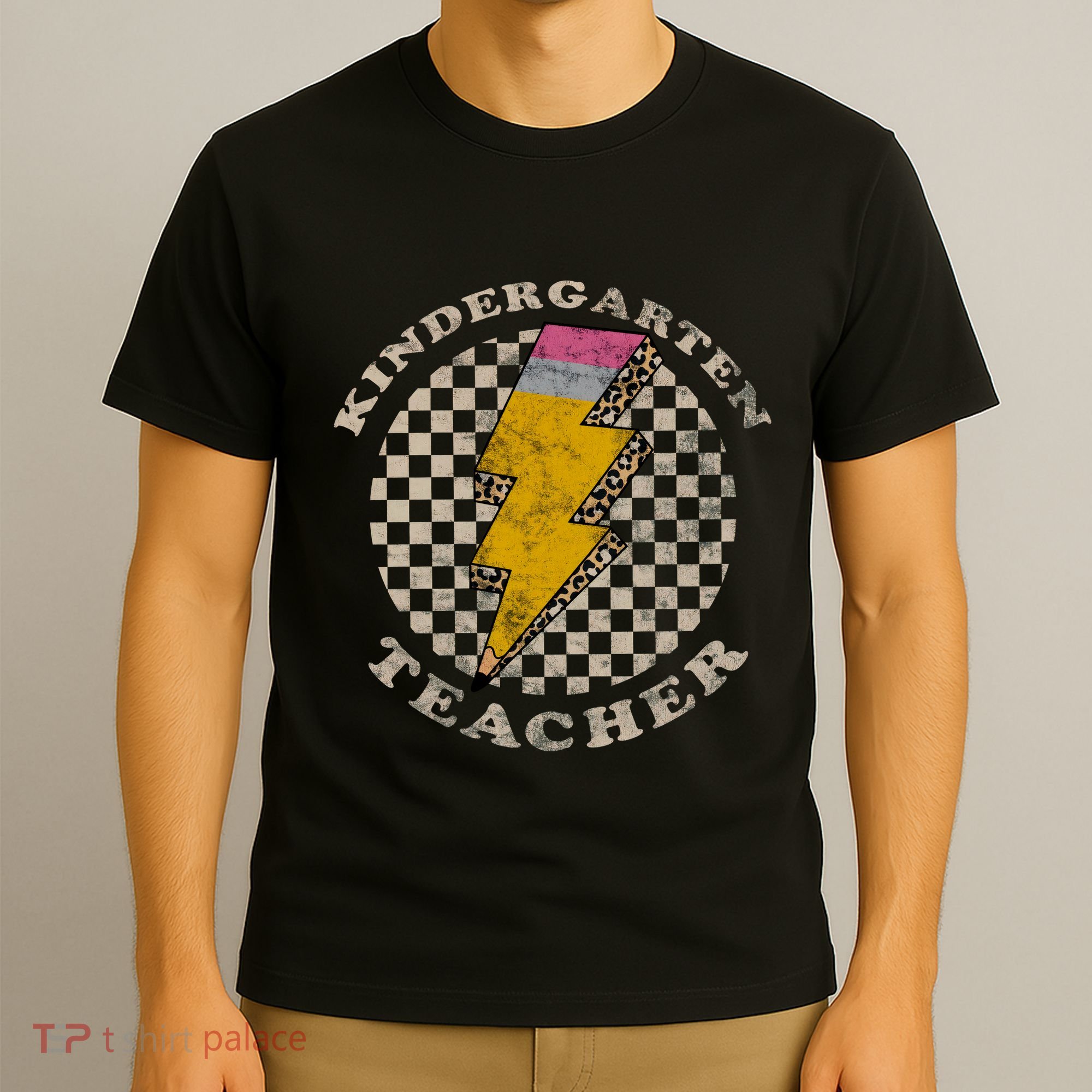 Kindergarten Teacher Retro Kinder Crew Back To School T-Shirt