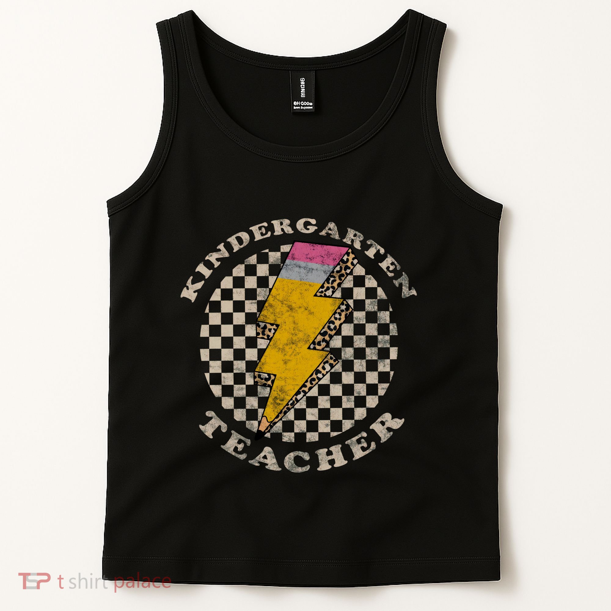 Kindergarten Teacher Retro Kinder Crew Back To School Tank Top