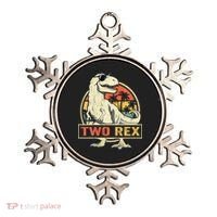 Kids Two Rex 2nd Birthday Gift Second Dinosaur 2 Year Old Ornament thumb 0
