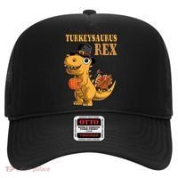 Kids Turkeysaurus Rex Turkey Dino Thanksgiving Hat thumb 0