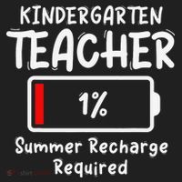 Kindergarten Teacher-Summer Recharge Required Funny Last Hat thumb 2