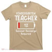 Kindergarten Teacher-Summer Recharge Required Funny Last T-Shirt thumb 0