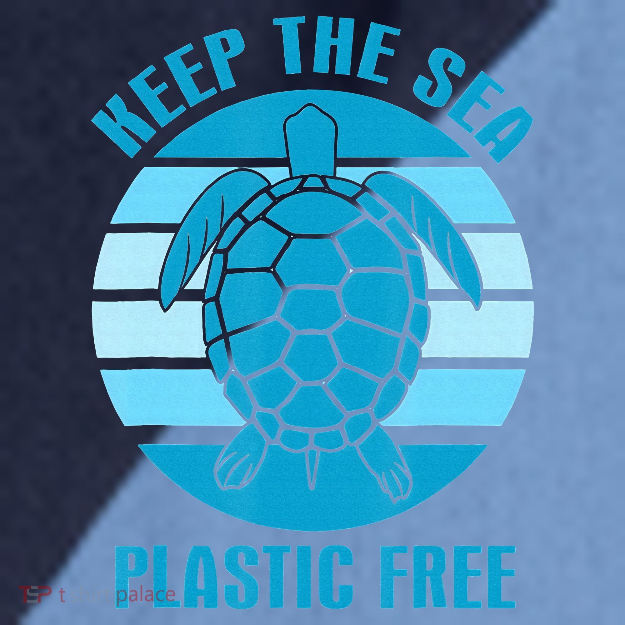 Keep The Sea Plastic Free Turtle Earth Day Raglan Baseball Sleeve Shirt