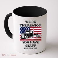 Keep Truckin Staff USA Coffee Mug thumb 0