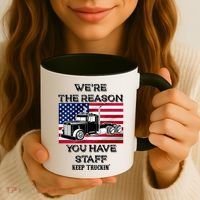 Keep Truckin Staff USA Coffee Mug thumb 3