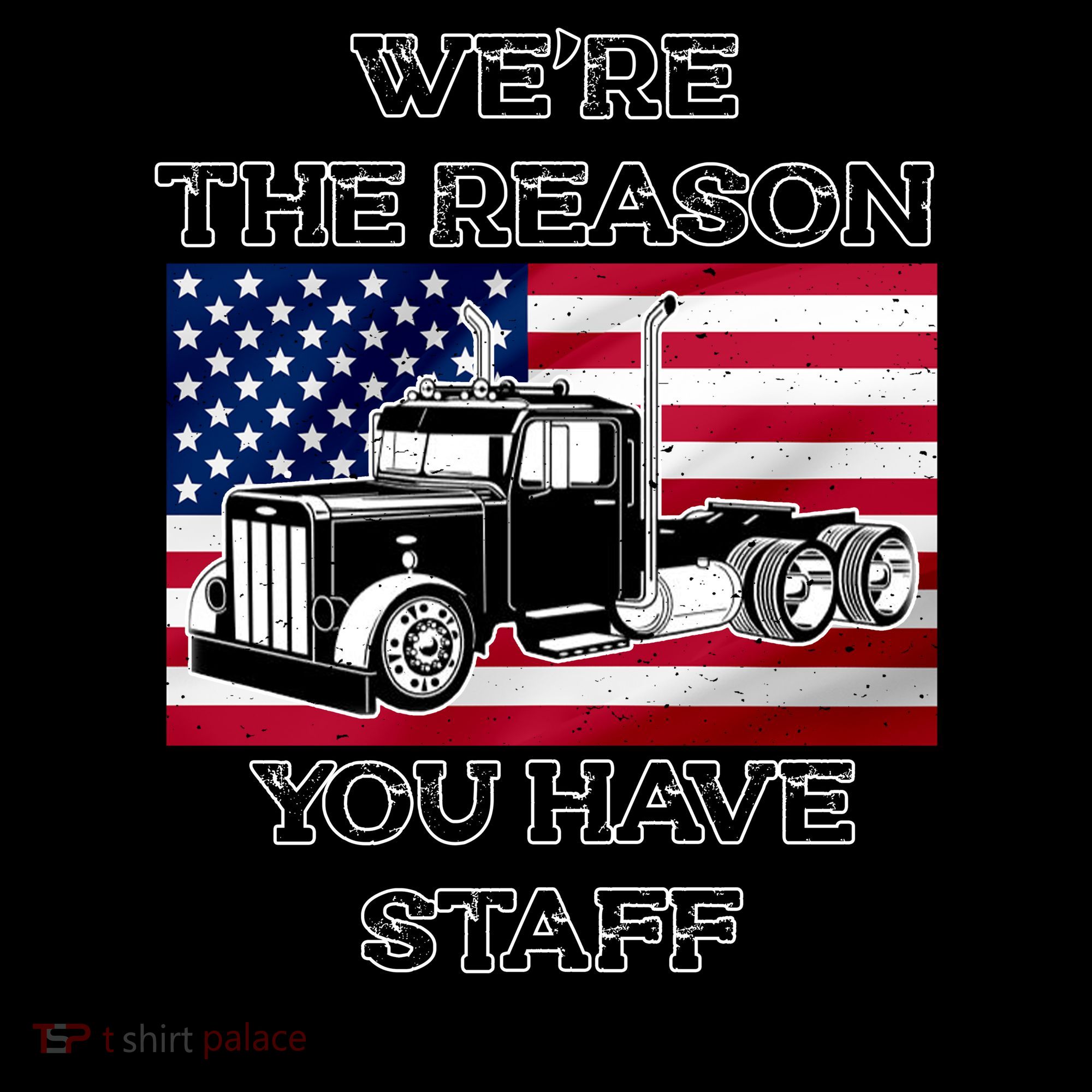 Keep Truckin Staff USA Coffee Mug