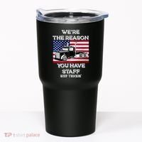 Keep Truckin Staff USA Tumbler thumb 0