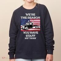 Keep Truckin Staff USA Women's Sweatshirt thumb 0
