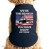 Keep Truckin Staff USA Doggie Tank thumb 0