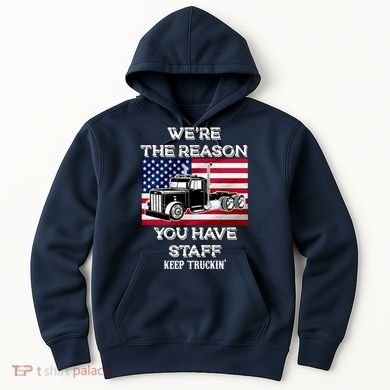 Keep Truckin Staff USA Hoodie