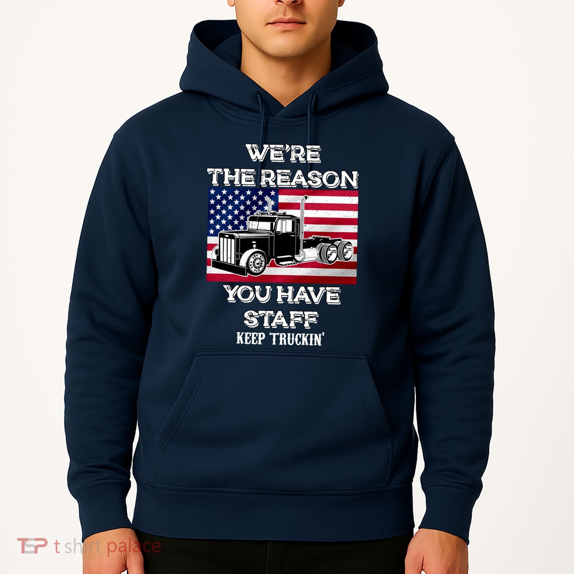 Keep Truckin Staff USA Hoodie