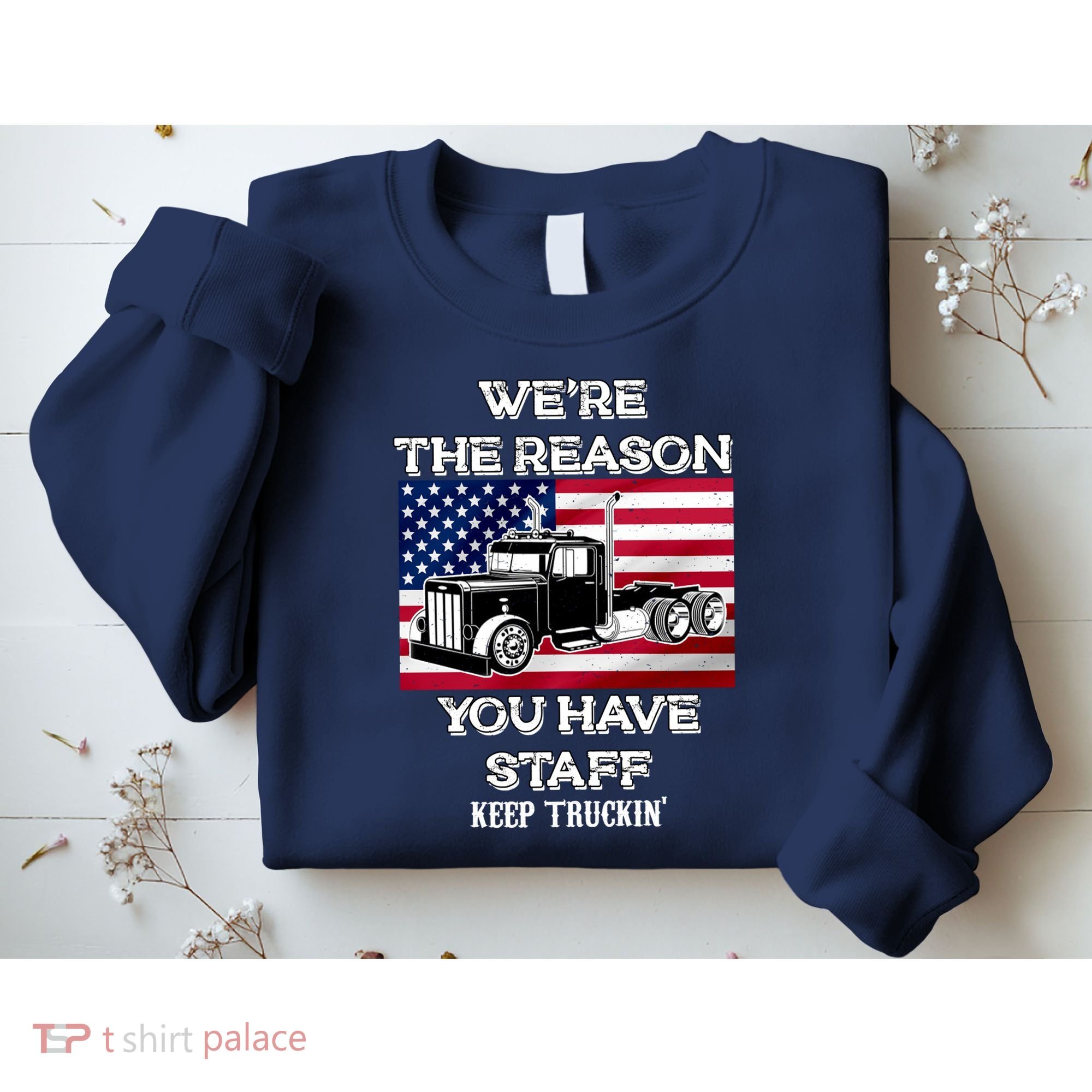 Keep Truckin Staff USA Sweatshirt