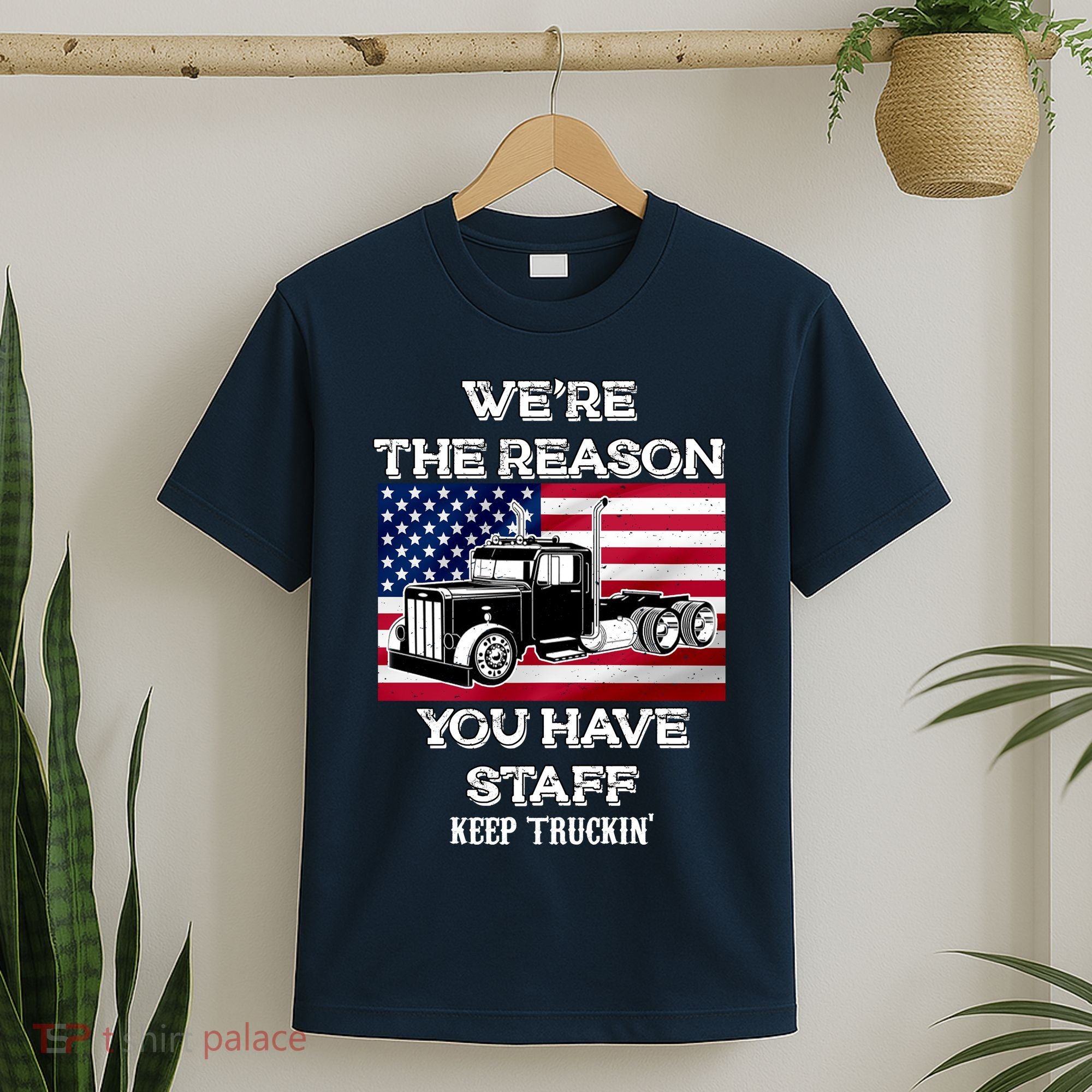 Keep Truckin Staff USA T-Shirt