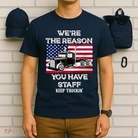 Keep Truckin Staff USA T-Shirt thumb 6
