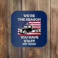 Keep Truckin Staff USA Coaster thumb 0