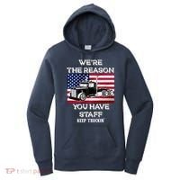 Keep Truckin Staff USA Women's Hoodie thumb 0