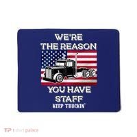 Keep Truckin Staff USA Mousepad thumb 0