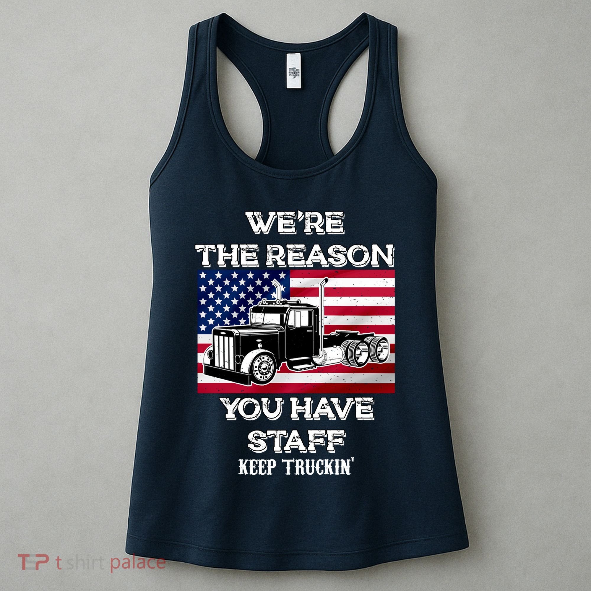 Keep Truckin Staff USA Women's Tank Top