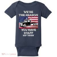 Keep Truckin Staff USA Baby Bodysuit thumb 0