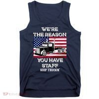 Keep Truckin Staff USA Tank Top thumb 0