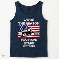 Keep Truckin Staff USA Tank Top thumb 2