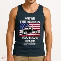 Keep Truckin Staff USA Tank Top thumb 3