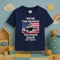 Keep Truckin Staff USA Toddler T-Shirt thumb 3