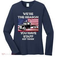 Keep Truckin Staff USA Women's Long Sleeve Shirt thumb 0