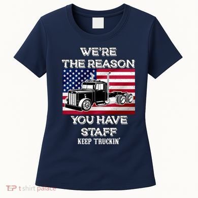 Keep Truckin Staff USA Women's T-Shirt