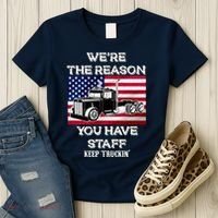 Keep Truckin Staff USA Women's T-Shirt thumb 3