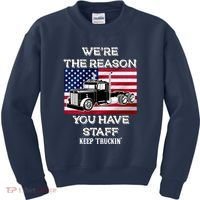 Keep Truckin Staff USA Kids Sweatshirt thumb 0