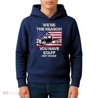 Keep Truckin Staff USA Kids Hoodie thumb 4